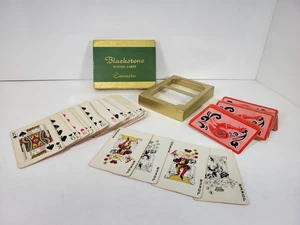 Vintage 1940's Canasta Playing Cards - 2 DECK SET - Original Box - COMPLETE !!! - Picture 1 of 4