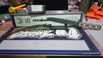 Benchmade 185SBK-1 SOCP Fixed Blade Knife NIB Made In USA - Image 1 of 2