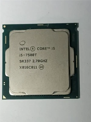 Intel Core i5-7500T 4-Core 4-Thread Desktop CPU 2.7GHz 3.3GHz LGA1151 SR337 - Image 1 of 2