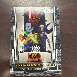 2017 Star Wars 40th Anniversary Card #18 Star Wars Rebels - Season 3 - Picture 1 of 2