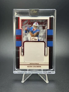 Panini One 2024 | Keon Coleman | Rojo Original /49 - Imagen 1 de 3