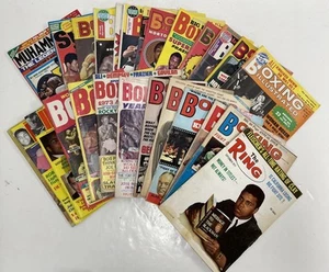 (26) 1971 - 1978 BOXING Magazine Lot with MUHAMMAD ALI Covers - Picture 1 of 15