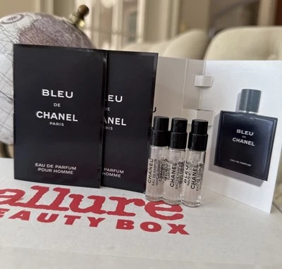 Chanel Bleu de Chanel Eau de Parfum Pour Home Muestra Spray 0.05oz/1.5 ml G1 Foto 1 de 3