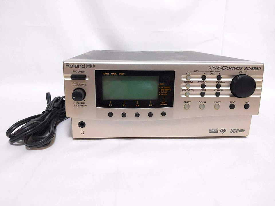 Roland Sc-8850 Sc8850 Sound Module AC 100V - Image 1 of 1