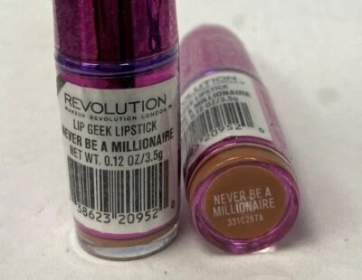 Revolution Lip Geek Lipstick *Choose Your Shade*Twin Pack* - Image 1 of 2