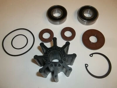 Kit de reparación para bomba de agua cruda Mercruiser Bravo 46-807151A9 807151A12 con impulsor Foto 1 de 3