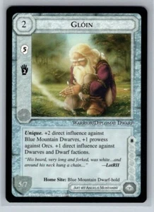Gloin casi nuevo limitado The Wizards Middle Earth CCG - Imagen 1 de 2