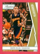 2010-11 PRESTIGE (BKB) Monta Ellis SP BONUS SHOTS GOLD CHASE CARD #35 #d 072/249