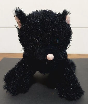 Ganz Webkinz Black Cat Plush Kitten Stuffed Animal - No code - Image 1 of 4