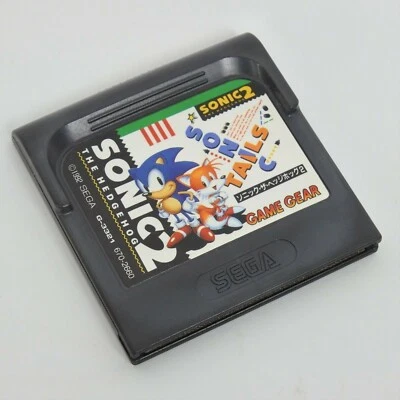 Game Gear SONIC THE HEDGEHOG 2 Cartridge Only Sega gg - Image 1 of 2
