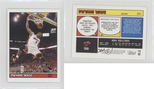 2005-06 Topps Bazooka Minis Dwyane Wade #30 HOF