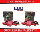 Ebc Redstuff Front + Rear Pads Kit For Nissan Juke 1.5 Td 2010-