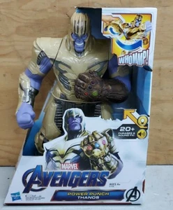 Avengers End Game Thanos vs Hulk, Power Punch Thanos 14" Action Figure NEW - Picture 1 of 5