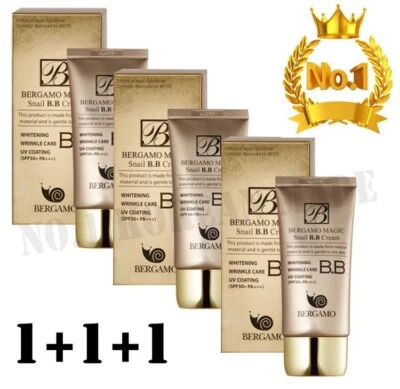 Bergamo/Magic Snail BB Cream 50ml/Intensive Care Wrinkle Care Sunscreen/KOREA - Image 1 of 4