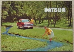 DATSUN BLUEBIRD Car Sales Brochure 1960s #PE606-410120 - Picture 1 of 3