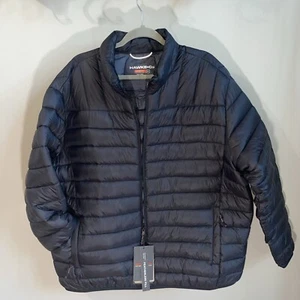NWT MSRP $175: Hawke & Co Pro Series Men’s Black Featherless Fill Puffer. Sz 2X - Picture 1 of 9