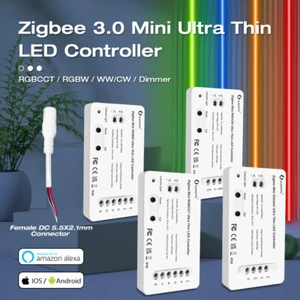 Mini ZigBee 3.0 Led Controller DC5V 12V 24V Dimmer RGBW RGB+CCT Stripe Steuerung - Bild 1 von 17