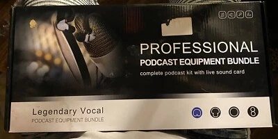 Recording/Podcast Equipment- Professional Bundle *BONUS* (Headphones) - Image 1 of 4