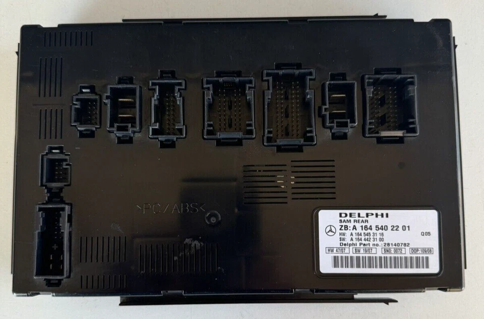 Plug & Play -Mercedes-Benz W164 Rear SAM Programmed A1645402201 - Image 1 of 1
