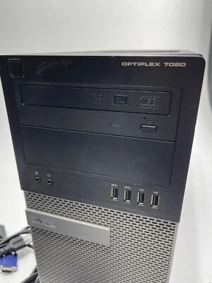 Dell Optiplex 7020 Tower Intel Core i5-4590 3.3GHz 8GB Ram 500GB HDD Win 10 Pro - Image 1 of 4