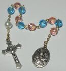 St Catherine of Sweden Relic 1-Decade Rosary Difficult Pregnancy & Unborn Babies