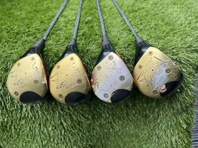 LEFT HANDED - SUPERB SET OF 4 PING EYE WOODS. DRIVER, 2 WOOD, 3 WOOD, 5 WOOD. - Image 1 of 4