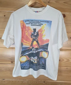 VTG Y2K Mad Max Movie Promo T Shirt Interceptor Men Large Euro Rare - Picture 1 of 10