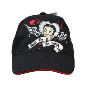 BETTY BOOP  Baseball Girls Size Cap Black - Picture 1 of 3