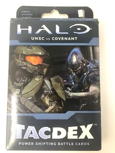 HALO UNSC vs Covenant TACDEX Power Shifting Battle Cards Game Complete - Picture 1 of 4