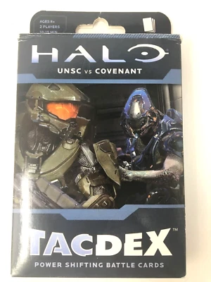 HALO UNSC vs Covenant TACDEX Power Shifting Battle Cards Game Complete - Image 1 of 4