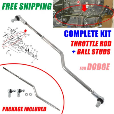 Kit de montaje de varilla de acoplamiento de acelerador para Dodge Ram 2500 3500 P7100 1994-1998 Foto 1 de 4