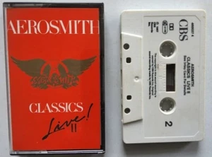 Aerosmith – Classics Live! II Cassette Tape, 1987 in original case with inner - Picture 1 of 11