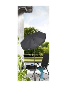 Livarno Home Parasol - Grey-1.8m- UV Protection - Picture 1 of 12