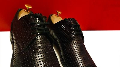 $789.00!! MOCASINES ICÓNICOS DOLCE & GABBANA DE LUJO NEGROS OXIDADOS MARCADOS REINO UNIDO TALLA 6 Foto 1 de 4