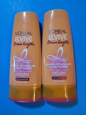 L'Oréal Paris Elvive Dream Lengths Super Detangler Conditioner 12.6oz. LOT OF 2 - Image 1 of 3