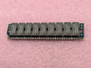 1 Stk. SIMM 1M x 1 (9 x Chip TMS4C1024DJ) 80nS 30 Pin Texas Instruments - Bild 1 von 2