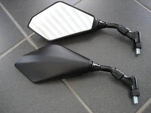 1 PAAR SPIEGEL BLACKLINE CAGIVA XTRA-RAPTOR X-RAPTOR NEW NEUWARE OVP - Picture 1 of 1