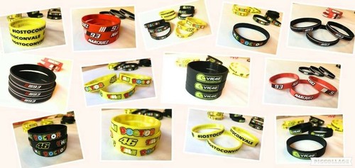 VR46 MM93 VALENTINO ROSSI BRACCIALE IN SILICONE