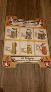 Bierdeckel quadratisch - Einbecker Ur-Bock - Edle Trinkgefäße aus Jahrhunderten - Bild 1 von 3