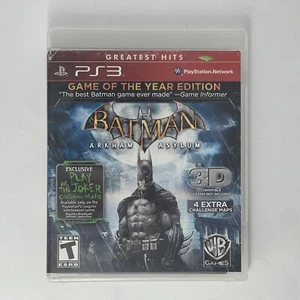 Batman Arkham Asylum: Edizione Gioco dell'Anno (GOTY) (PlayStation 3, PS3) - Foto 1 di 3