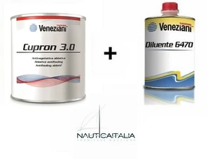 ANTIVEGETATIVA VENEZIANI CUPRON 3.0 LT. 2,5 + DILUENTE 6470 - COLORI VARI - Foto 1 di 1