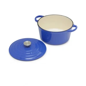 Sedona Emaille Gusseisen 5 Quart Dutch Oven in Porzellan Blau - Bild 1 von 5