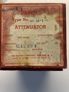 Davenport Attenuator RC-65-1 - Picture 1 of 3