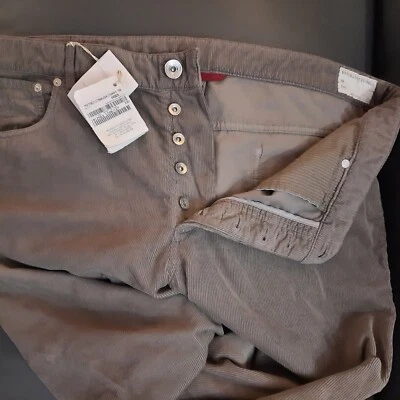 995$ BRUNELLO CUCINELLI MENS  CORDUROY Five Pockets JEANS/ PANTS SZ:US 42/58 EU  - Image 1 of 4