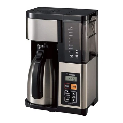 Cafetera EC-YTC100XB de 10 tazas (acero inoxidable/negro) Foto 1 de 4