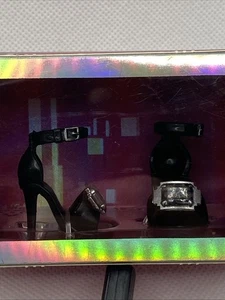 NEW Rainbow High Luna Madison Black High Heels - Picture 1 of 8