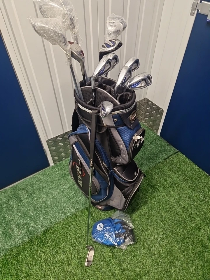 Full Set L/H RAM EZ3 Golf Clubs New Woods & Matching Bag Excellent Condition - Image 1 of 4