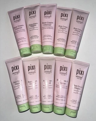 PIXI Skintreats Rose Cream Comfort Cleanser 4,6 fl. oz/135 ml - LOTE DE 10 Foto 1 de 2