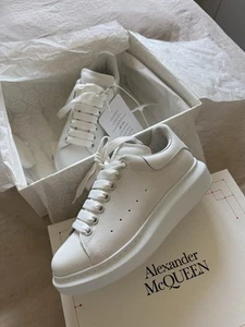 Alexander McQueen oversized Sneaker Schuhe 38 weiß offwhite neu - Bild 1 von 5