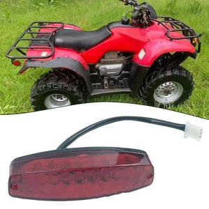 Tail Brake Light Lamp Lighting Fits Motorcycle Quad ATV Dirt Bike ABS LED Light - Picture 1 of 7